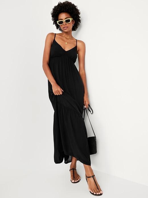 Tiered Maxi Swing Dress Product Image