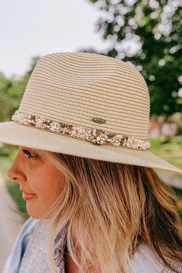 Out For Brunch Woven Hat In Natural Product Image