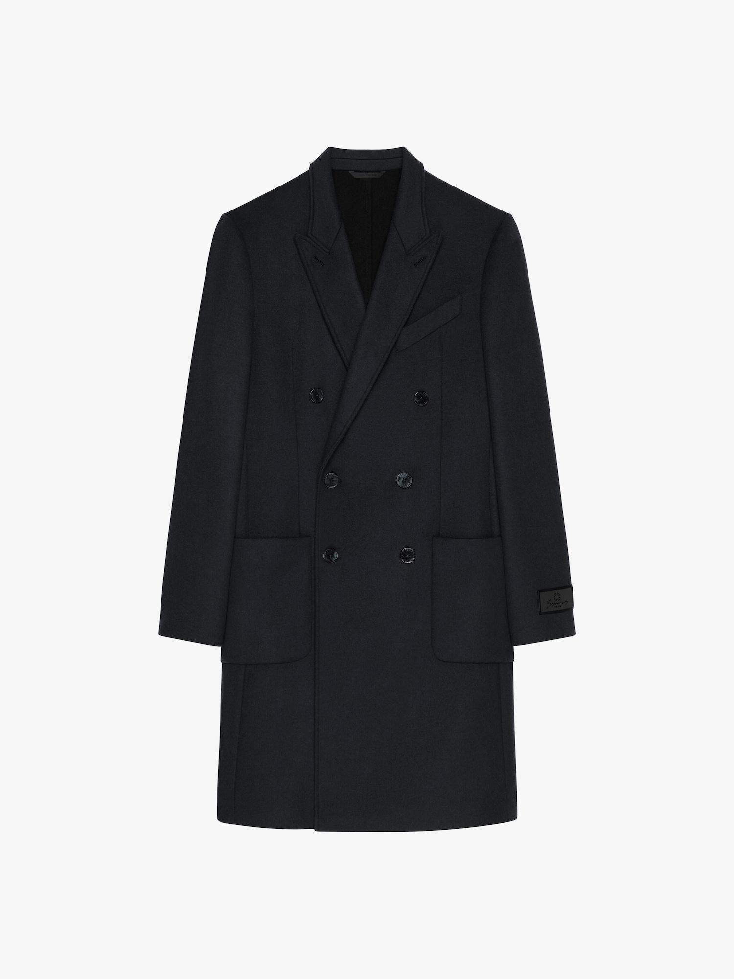 Coat in double face wool and cashmere Product Image