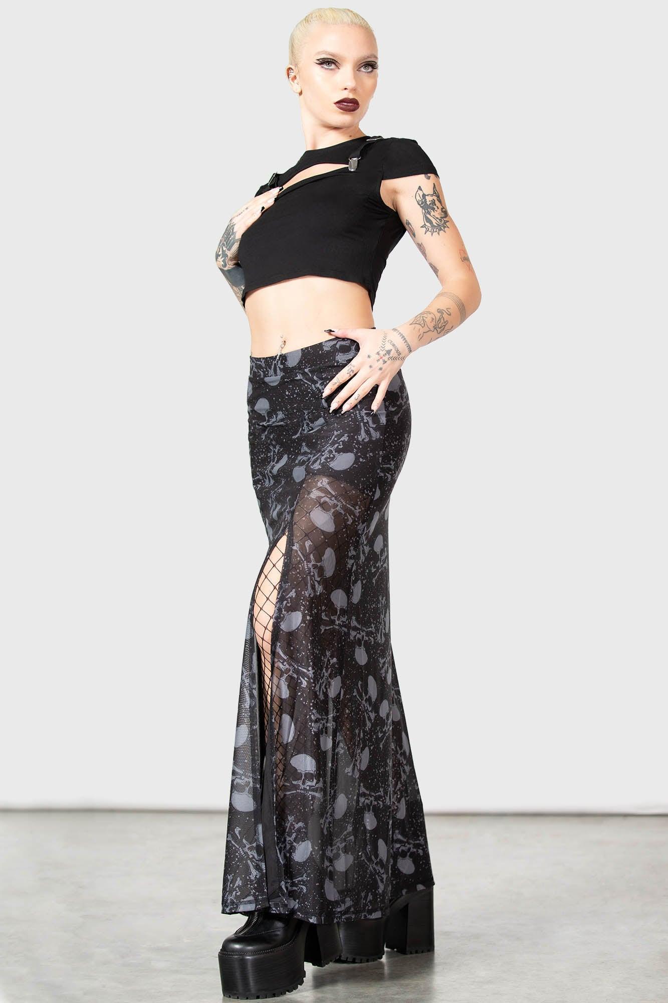 Waxwork Maxi Skirt Female Product Image