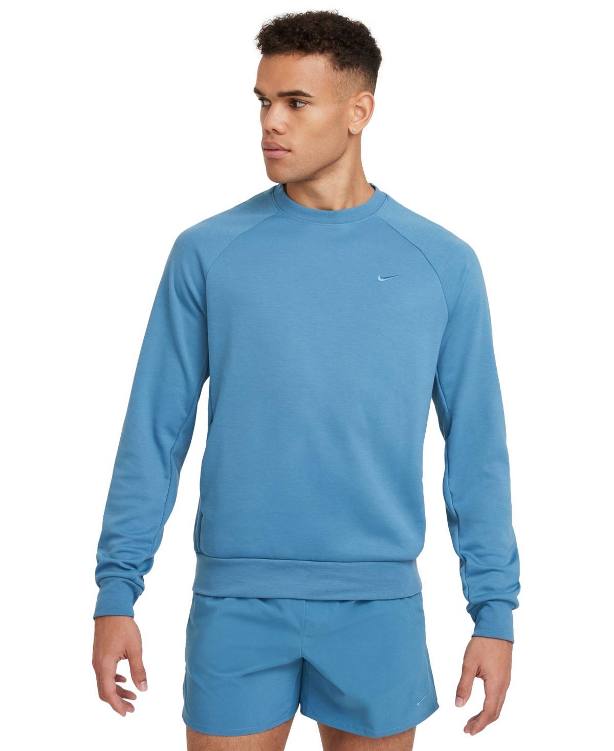 Nike Mens Primary Dri-fit Uv Versatile Sweatshirt - Cool Grey/htr/(cool Grey) Product Image