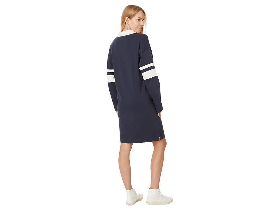 Faherty Sport Jersey Polo Dress (Sea Storm) Women's Dress product image