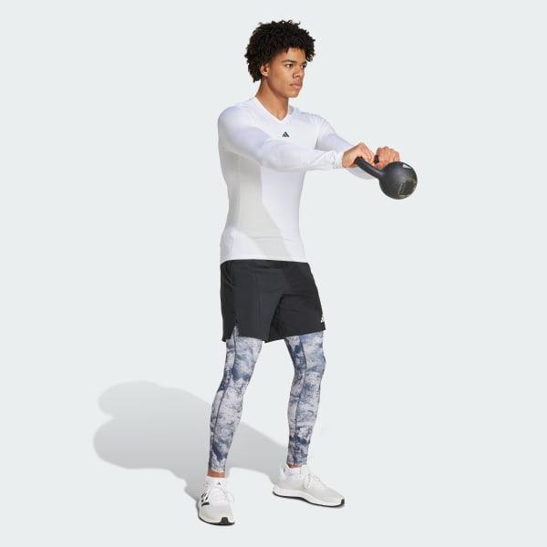 TECHFIT Training Allover Print Long Tights Product Image