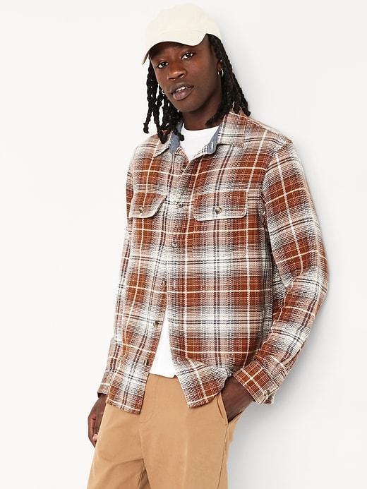 Plaid Pocket Shirt Product Image