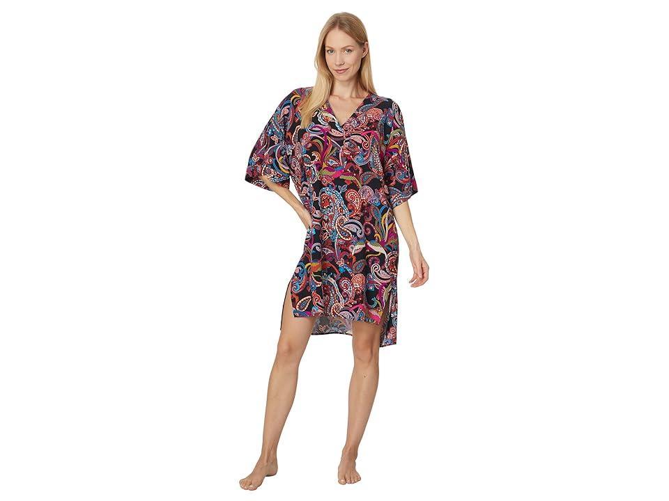 N by Natori Phoenix Sleepshirt Multi) Women's Pajama Product Image