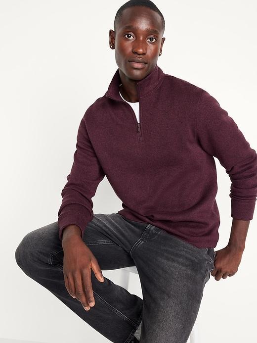 Quarter-Zip Sweater Product Image