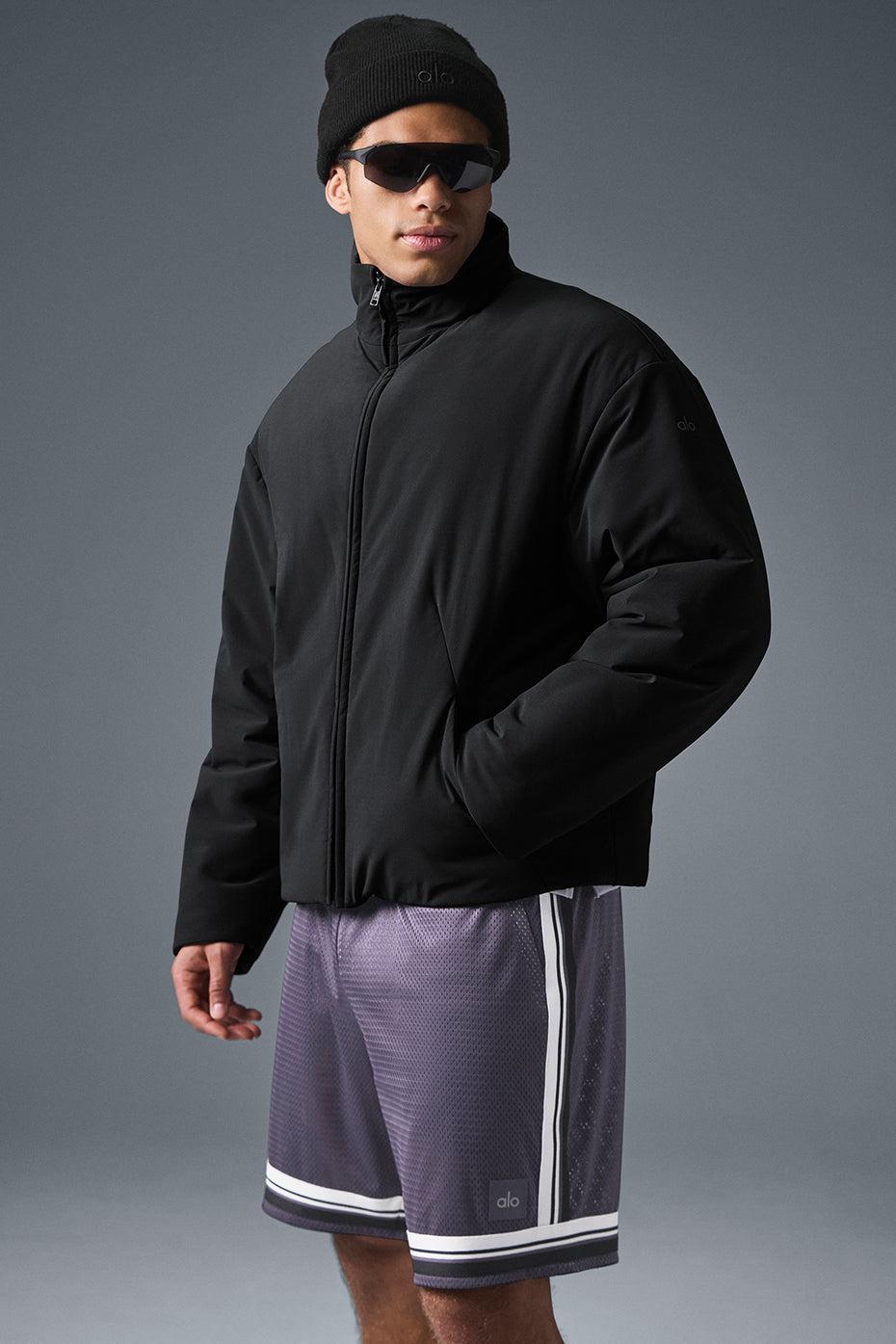 Stretch Woven Notable Jacket - Black Male Product Image