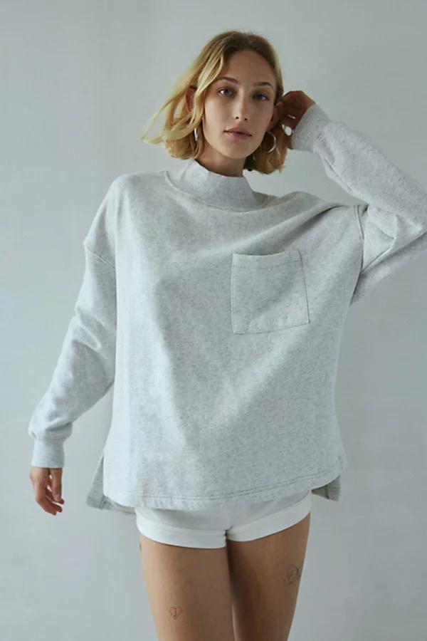 Out From Under Lindsey Mock Neck Pullover Sweatshirt Womens at Urban Outfitters Product Image