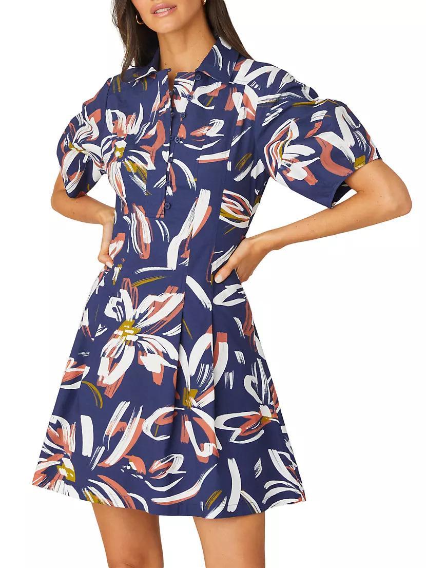 Havanna Floral Mini Shirtdress Product Image