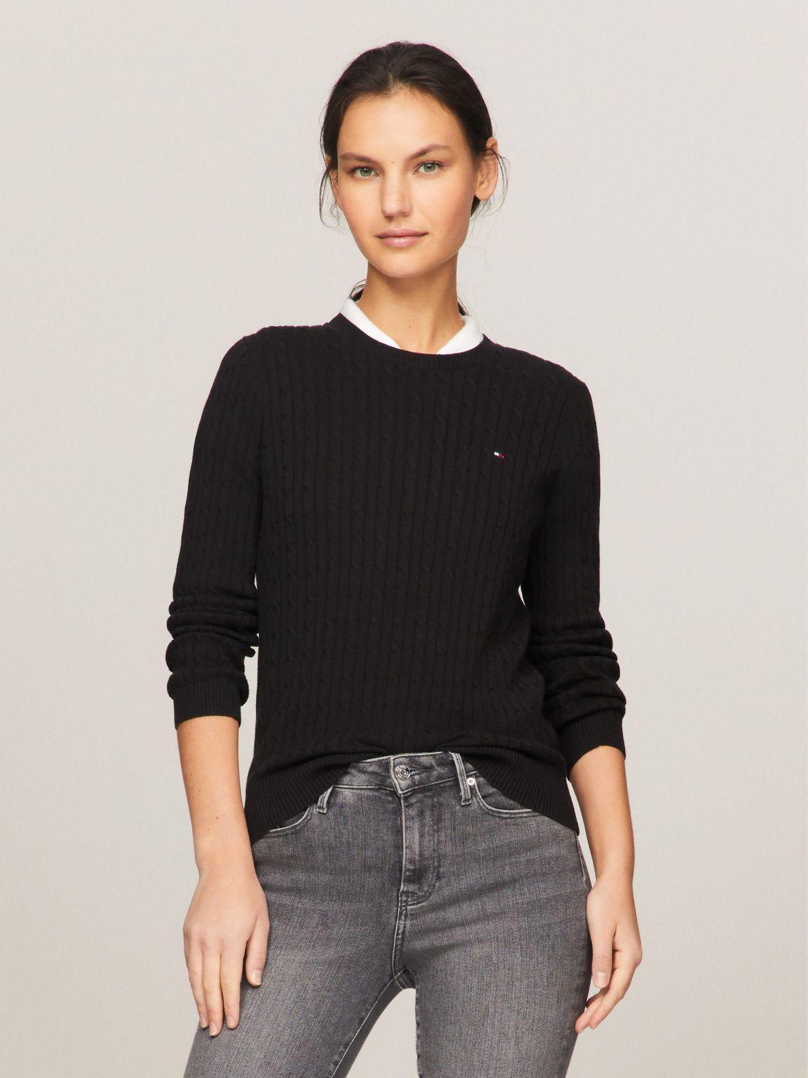 Tommy Hilfiger Women's Cable Knit Sweater Product Image