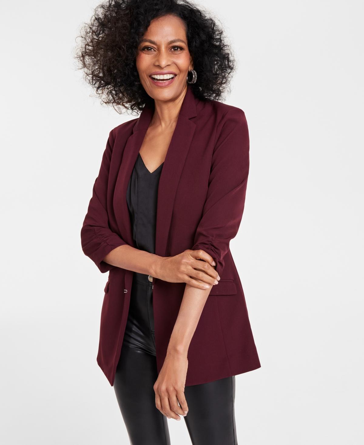 I.n.c. International Concepts Womens Menswear Blazer, Created for Macys product image