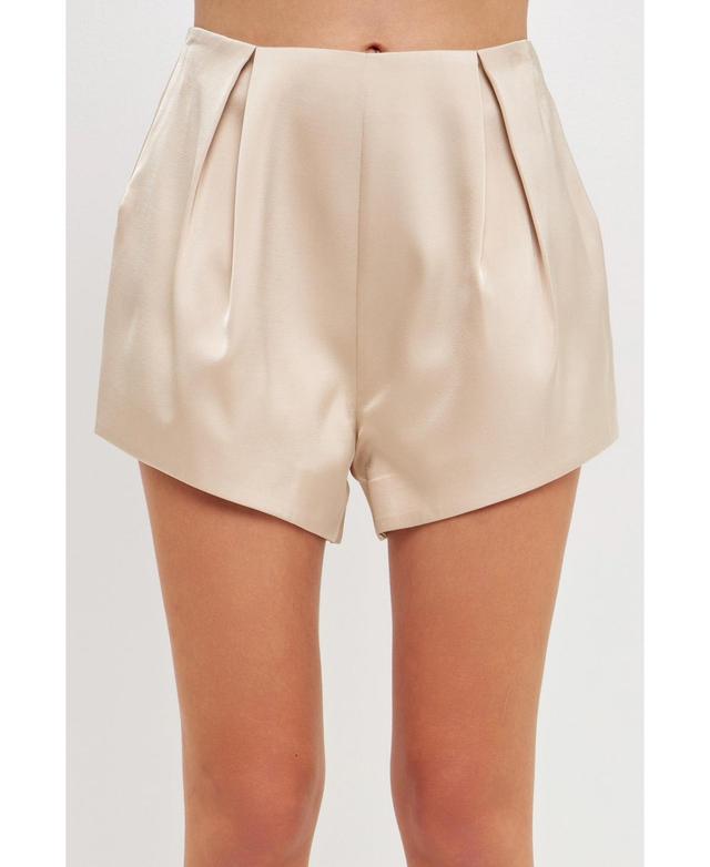 Grey Lab Womens High Waisted Balloon Shorts Product Image