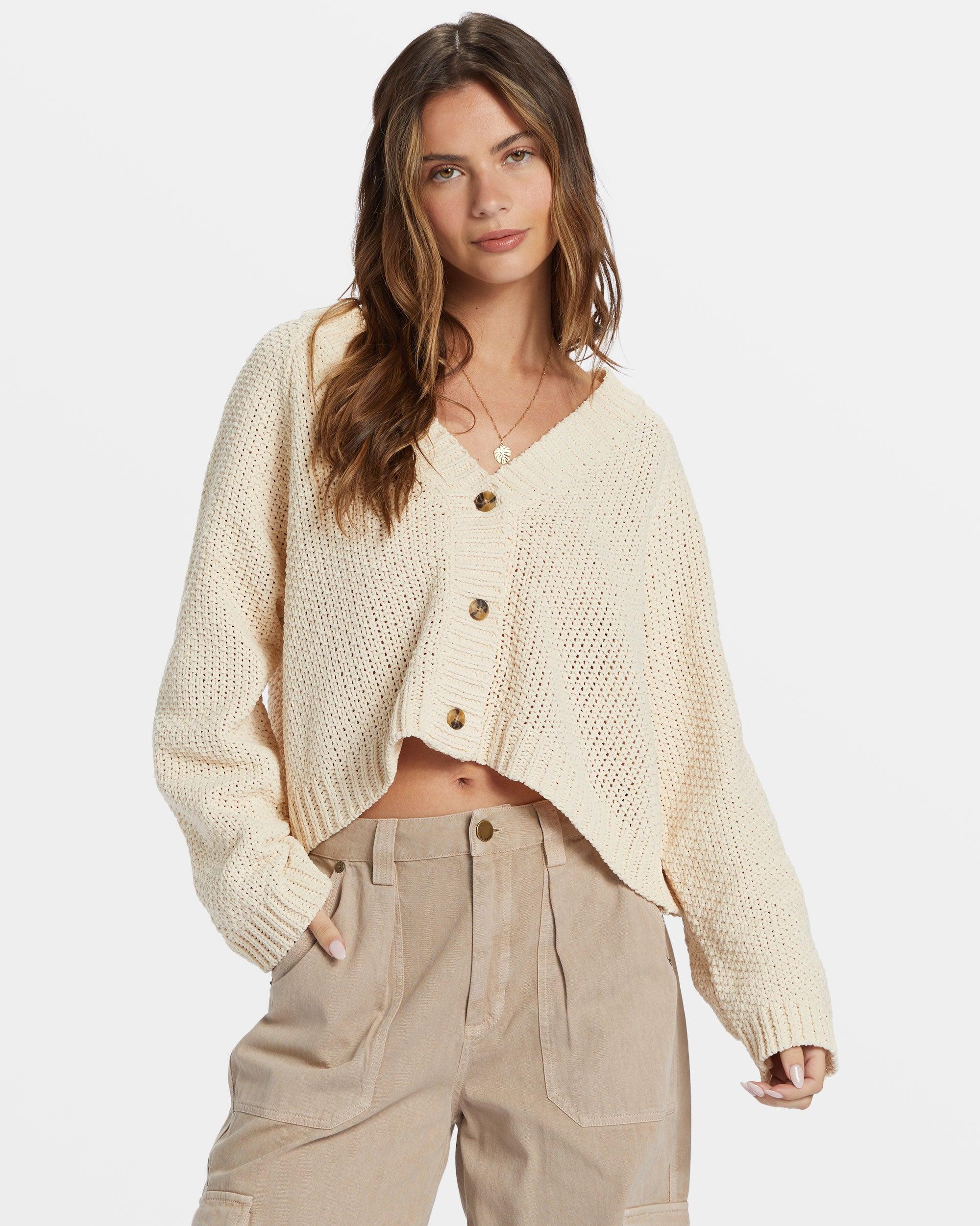 Lennon Cardigan Sweater - Dove Female product image