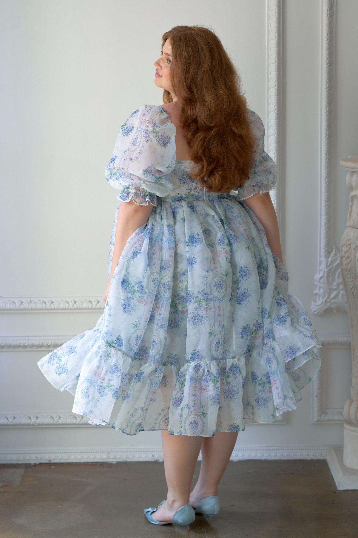 La Belle Etoile Organza French Puff Dress Product Image