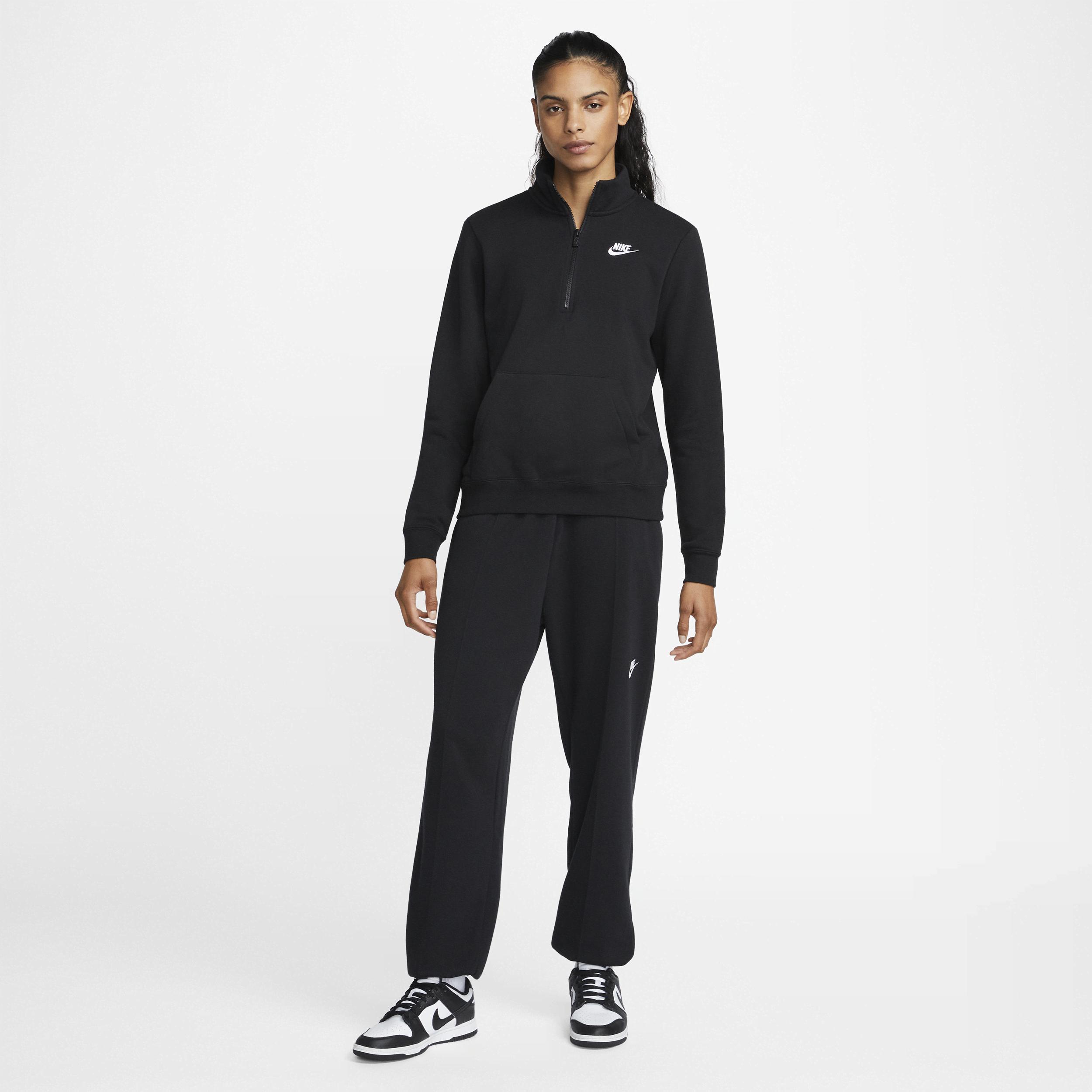 Womens Nike Sportswear Club Fleece Quarter-Zip Sweatshirt Product Image