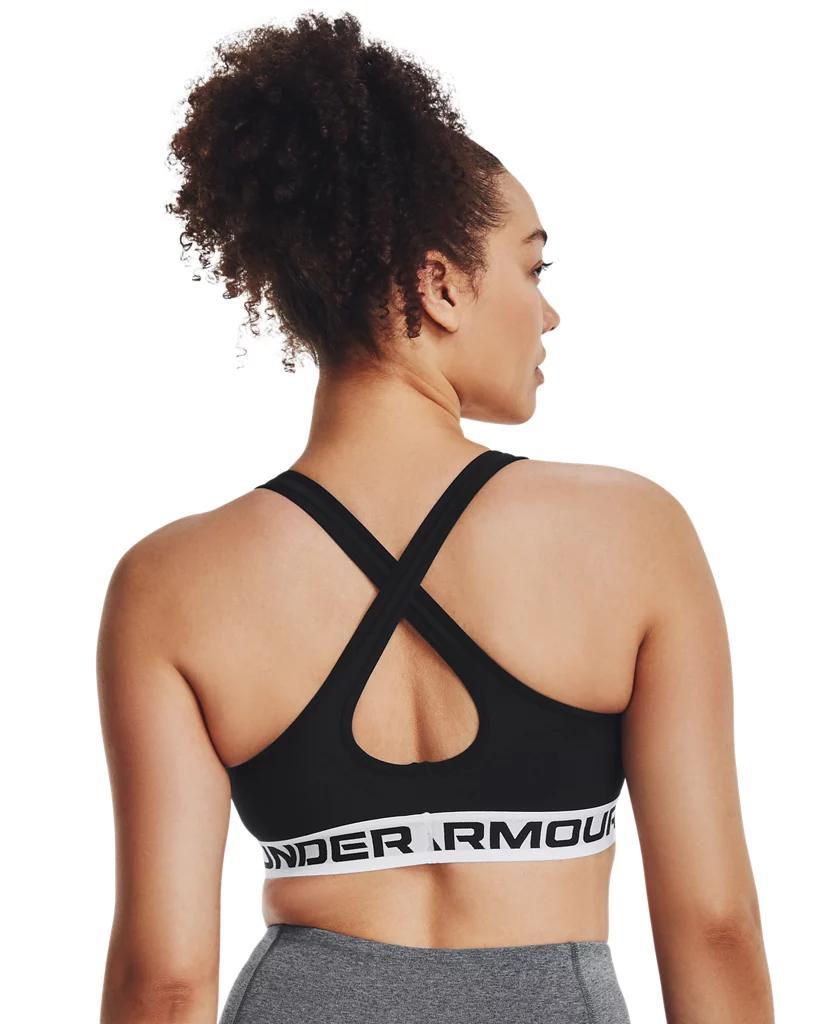 Women's Armour® Mid Crossback Sports Bra Product Image