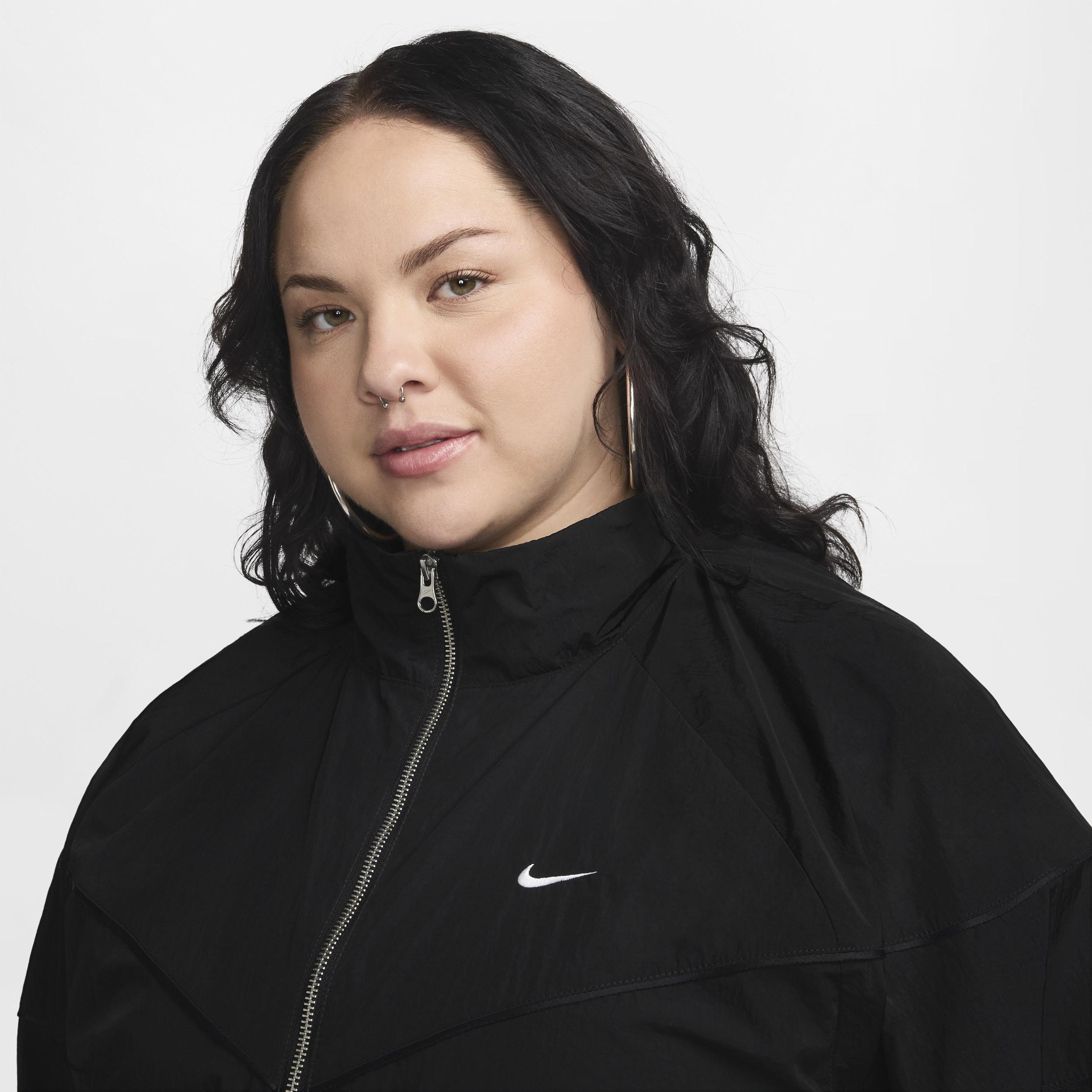 Nike Womens Windrunner Loose UV Woven Full-Zip Jacket (Plus Size) Product Image