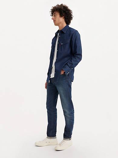 Levi’s® Men’s Selvedge 512™ Slim Taper Jeans Product Image