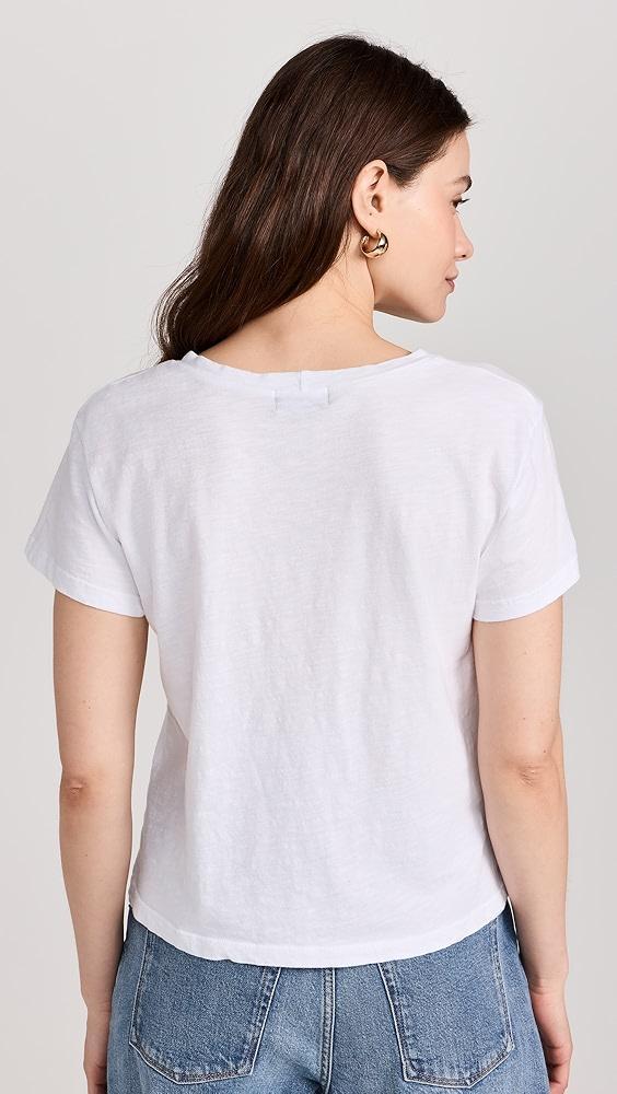 LNA Shaden Cotton Crew Tee | Shopbop Product Image