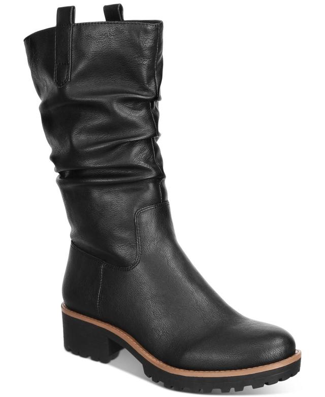 Sun + Stone Womens Nelliee Lug Sole Slouch Boots, Created for Macys Product Image