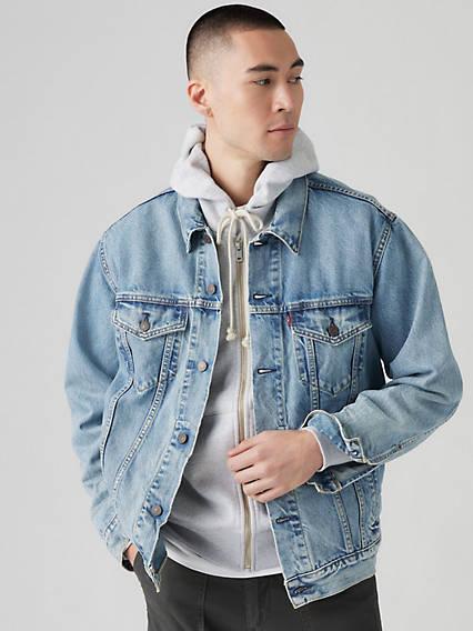 Relaxed Fit Trucker Jacket Product Image