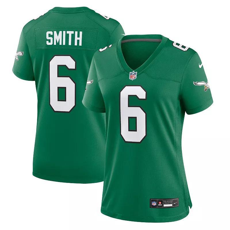 Nike Mens DeVonta Smith Philadelphia Eagles Game Jersey - Green Product Image