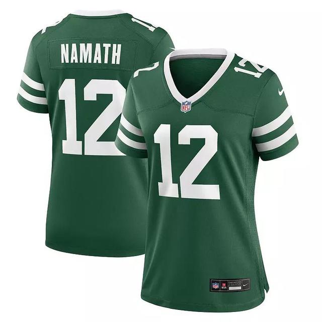 Womens Nike Joe Namath Legacy New York Jets Retired Player Game Jersey Product Image