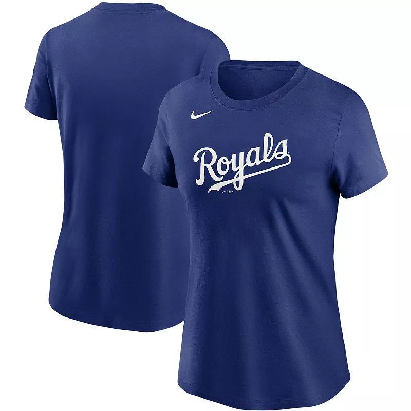 Womens Nike Tennessee Titans Logo Essential T-Shirt Blue Product Image