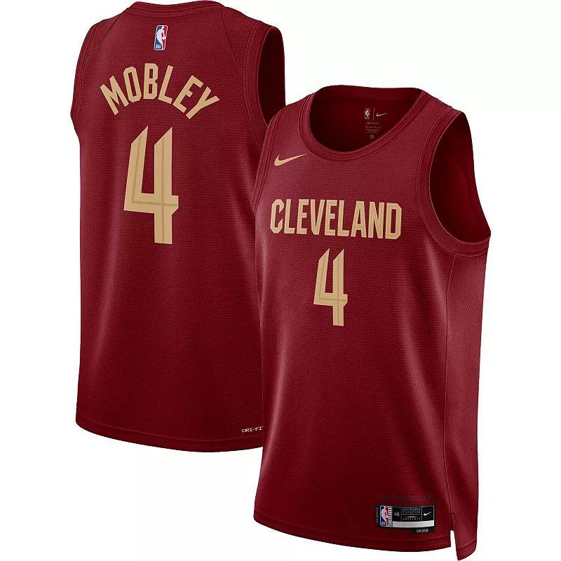 Mens Nike Evan Mobley Wine Cleveland Cavaliers 2022/23 Swingman Jersey - Icon Edition Med Red Product Image