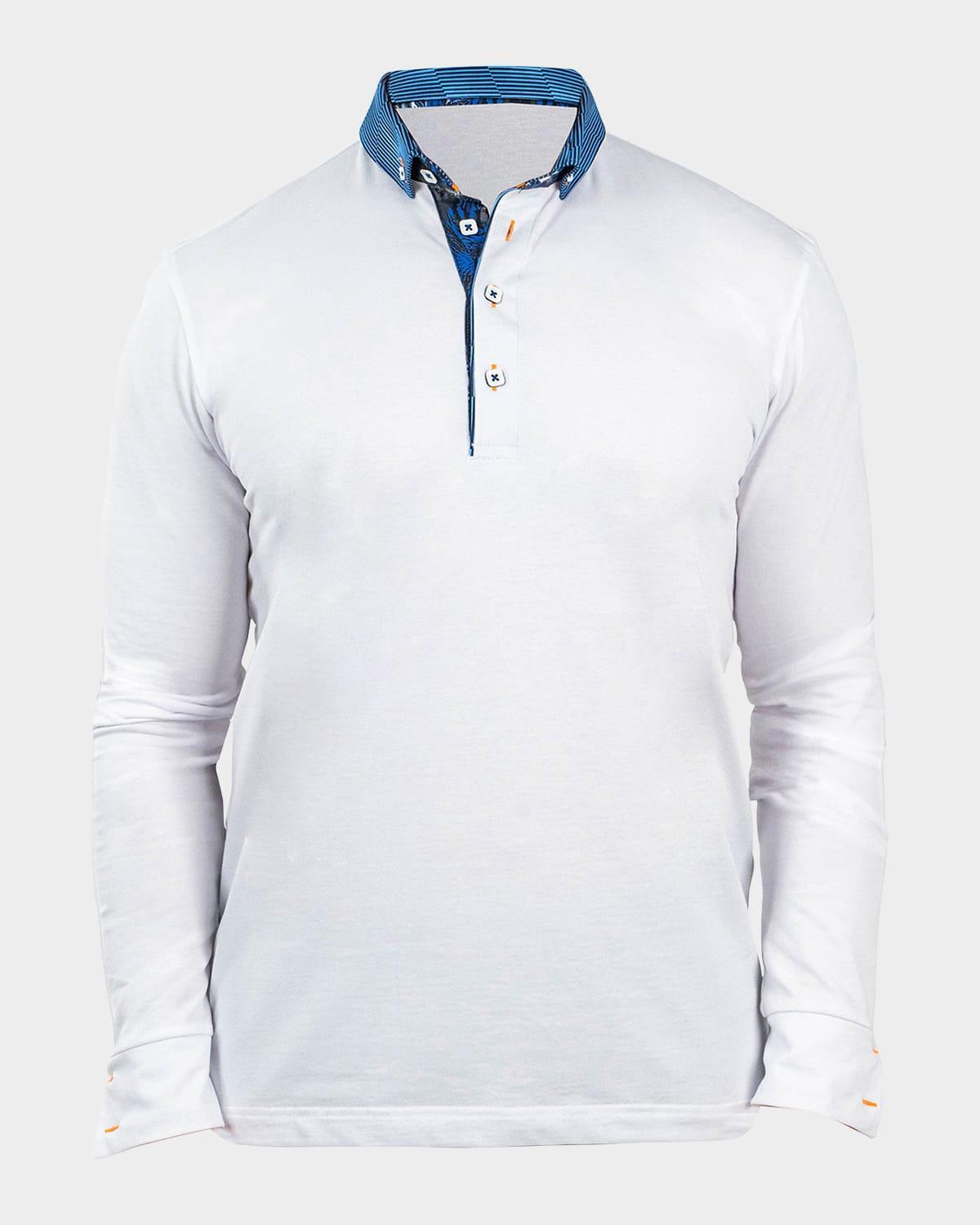 Mens Newton Solid Polo Shirt Product Image