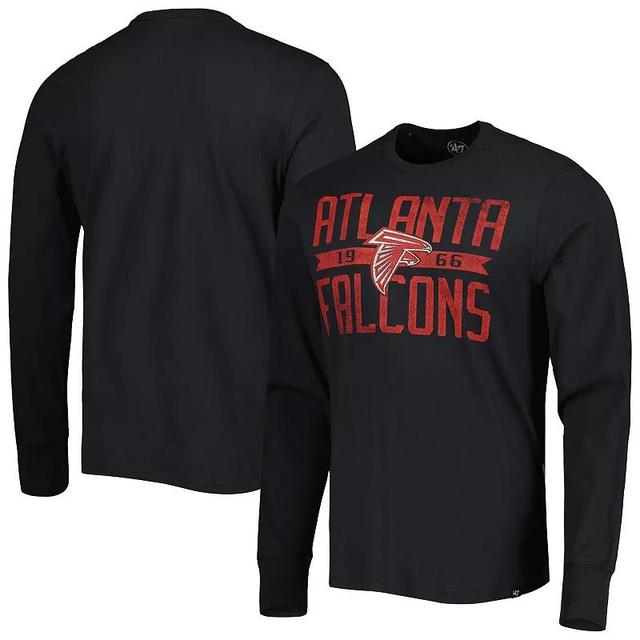 Mens 47 Atlanta Falcons Brand Wide Out Franklin Long Sleeve T-Shirt Product Image