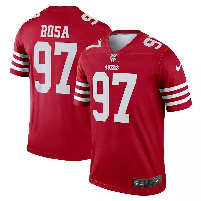 Mens Nike Nick Bosa Scarlet San Francisco 49ers Legend Jersey Product Image