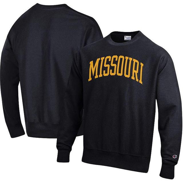 Mens Champion Missouri Tigers Arch Reverse Weave Pullover Sweatshirt Product Image