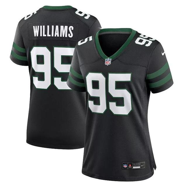 Nike Womens Quinnen Williams Legacy New York Jets Alternate Game Jersey - Black Product Image