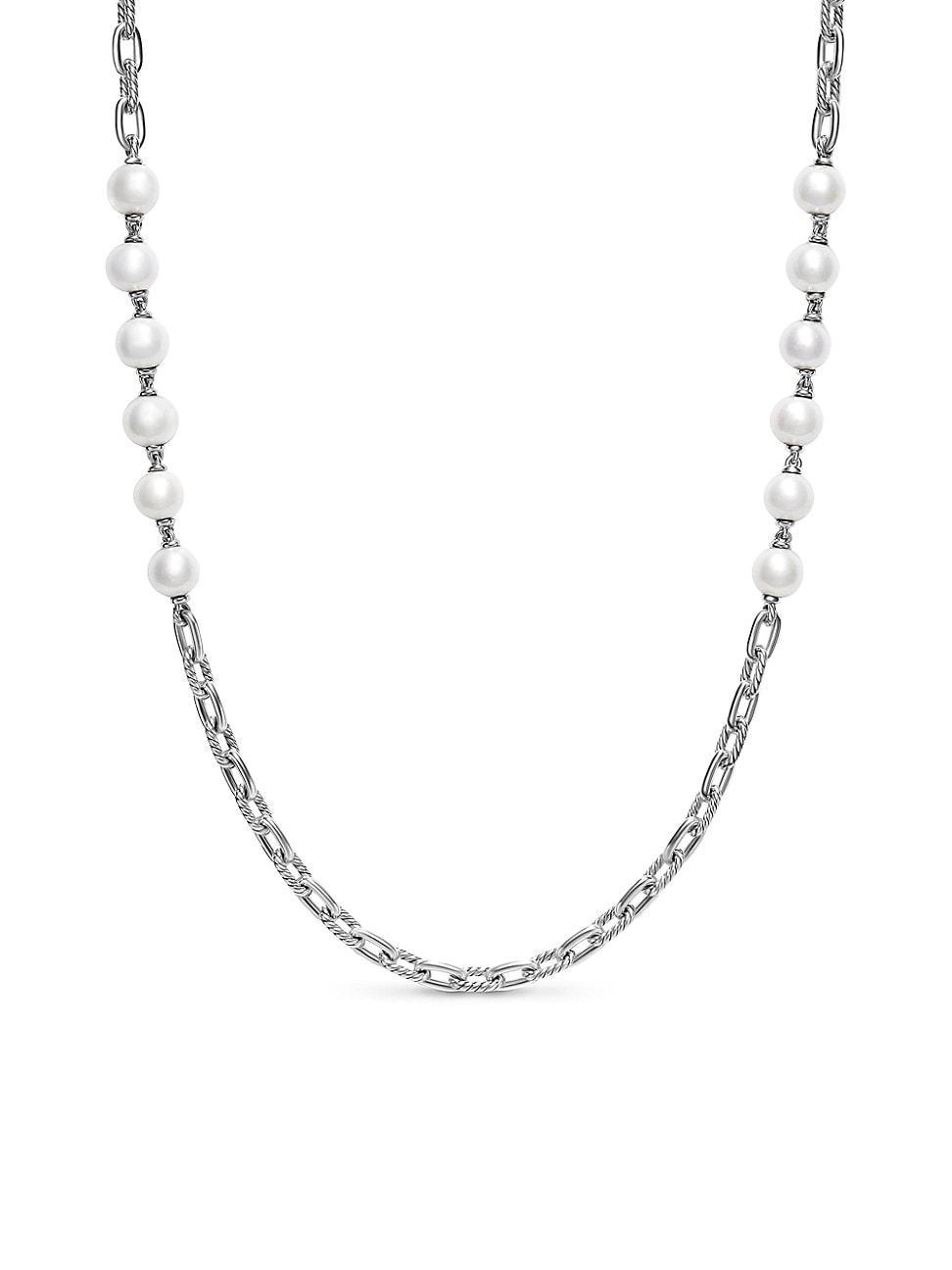 Mens DY Madison Chain Necklace in Sterling Silver Product Image