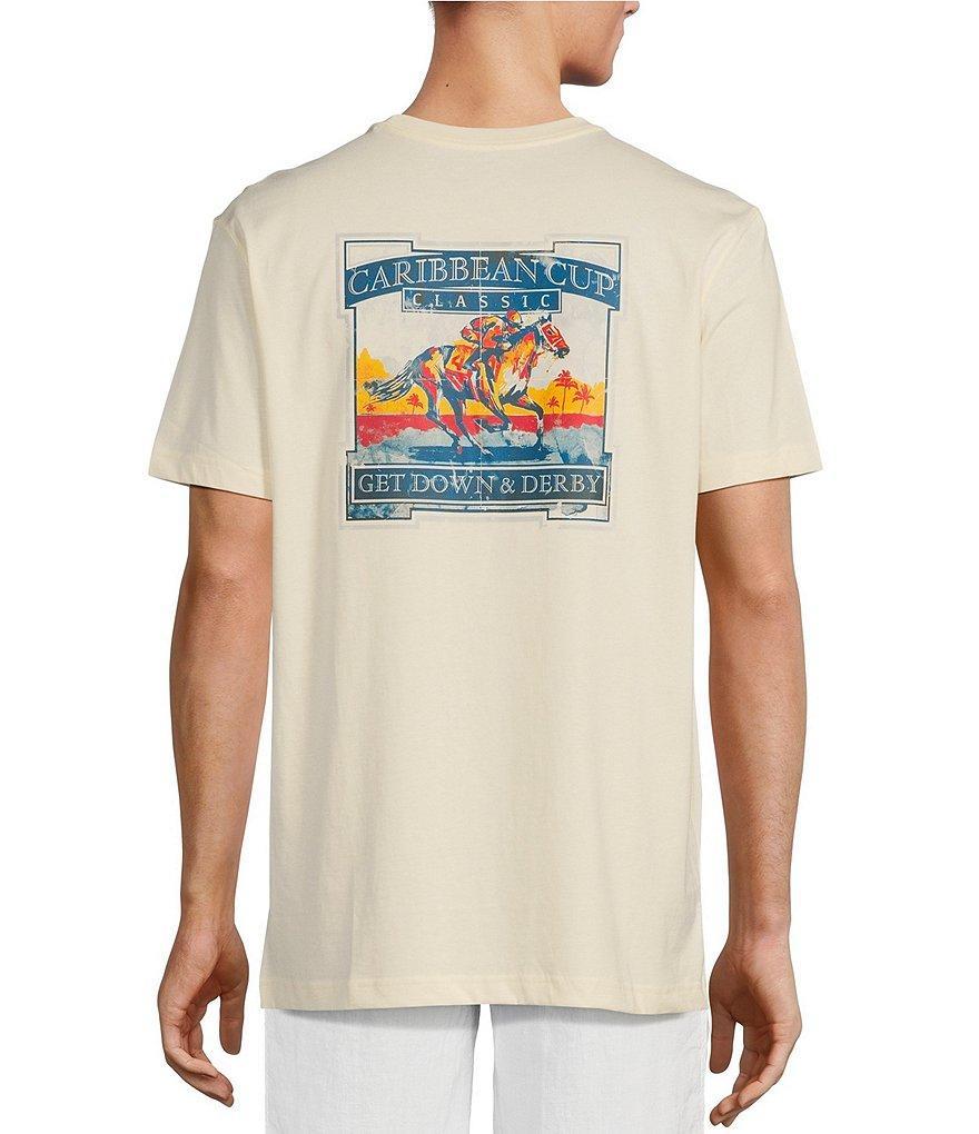 Caribbean Big & Tall Derby Short Sleeve Graphic T-Shirt Product Image