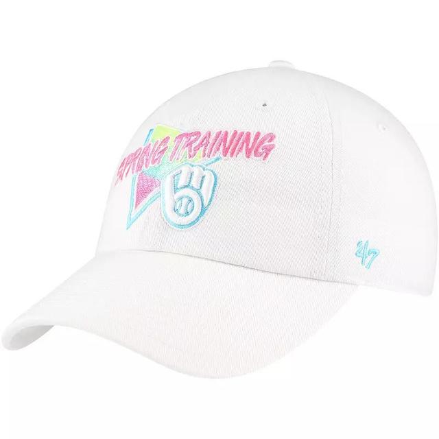 Mens 47 Milwaukee Brewers 2024 Spring Training Vapor Wave Clean Up Adjustable Hat Product Image