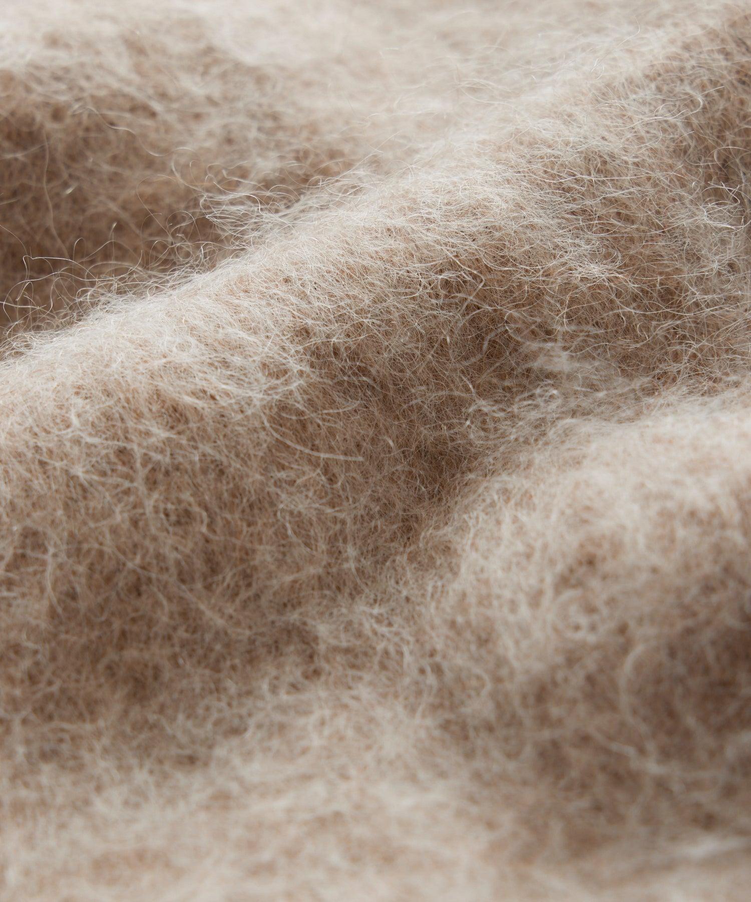 Over-Brushed Mohair Sweater Jacket Product Image