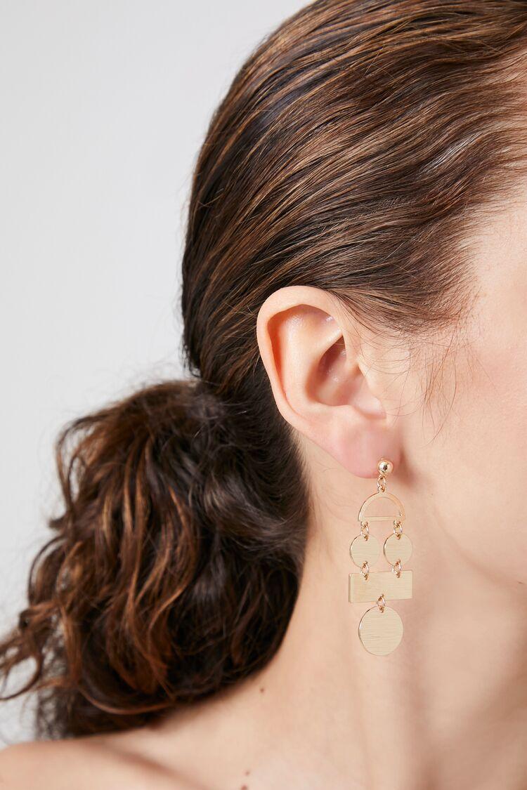 Geo Drop Earrings | Forever 21 Product Image