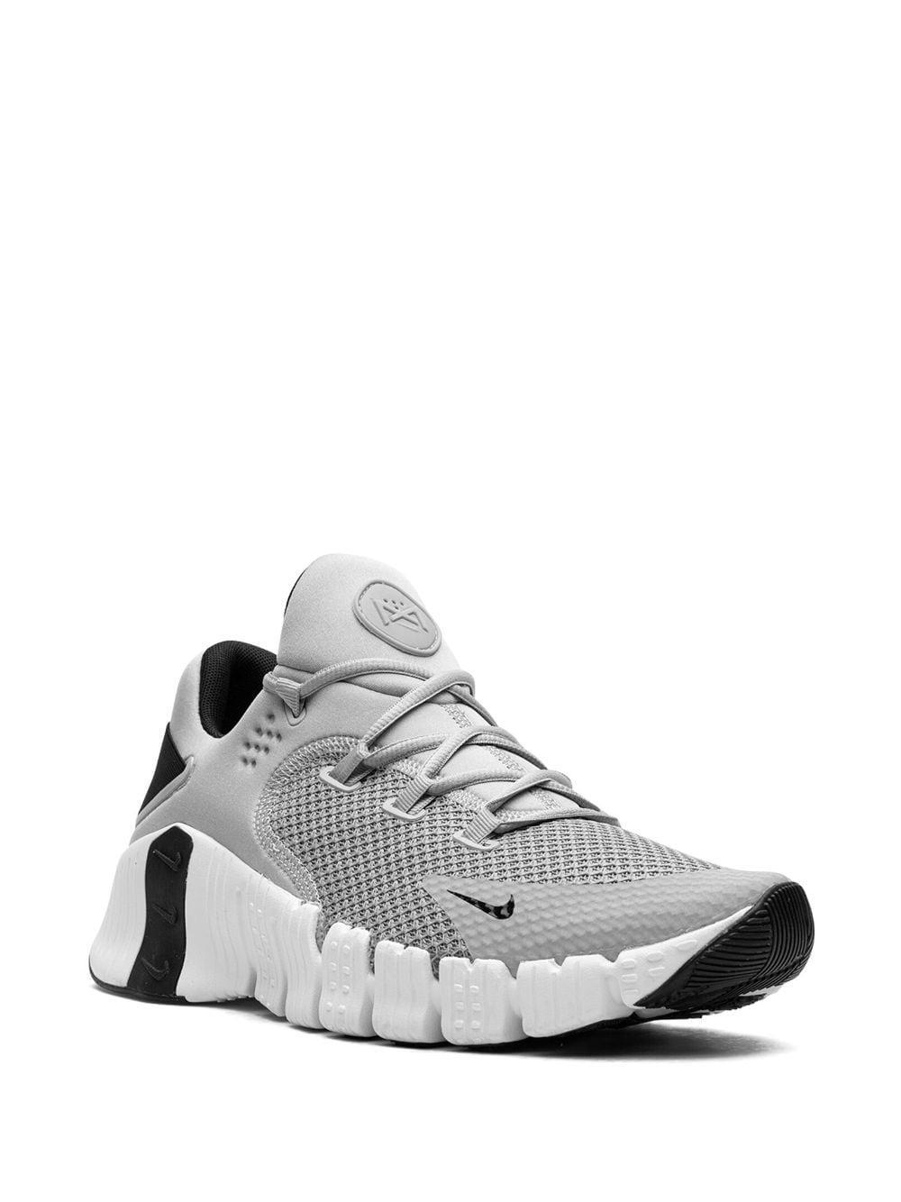 Free Metcon 4 "wolf Grey" Sneakers In Wolf Grey/wolf Grey/black Product Image