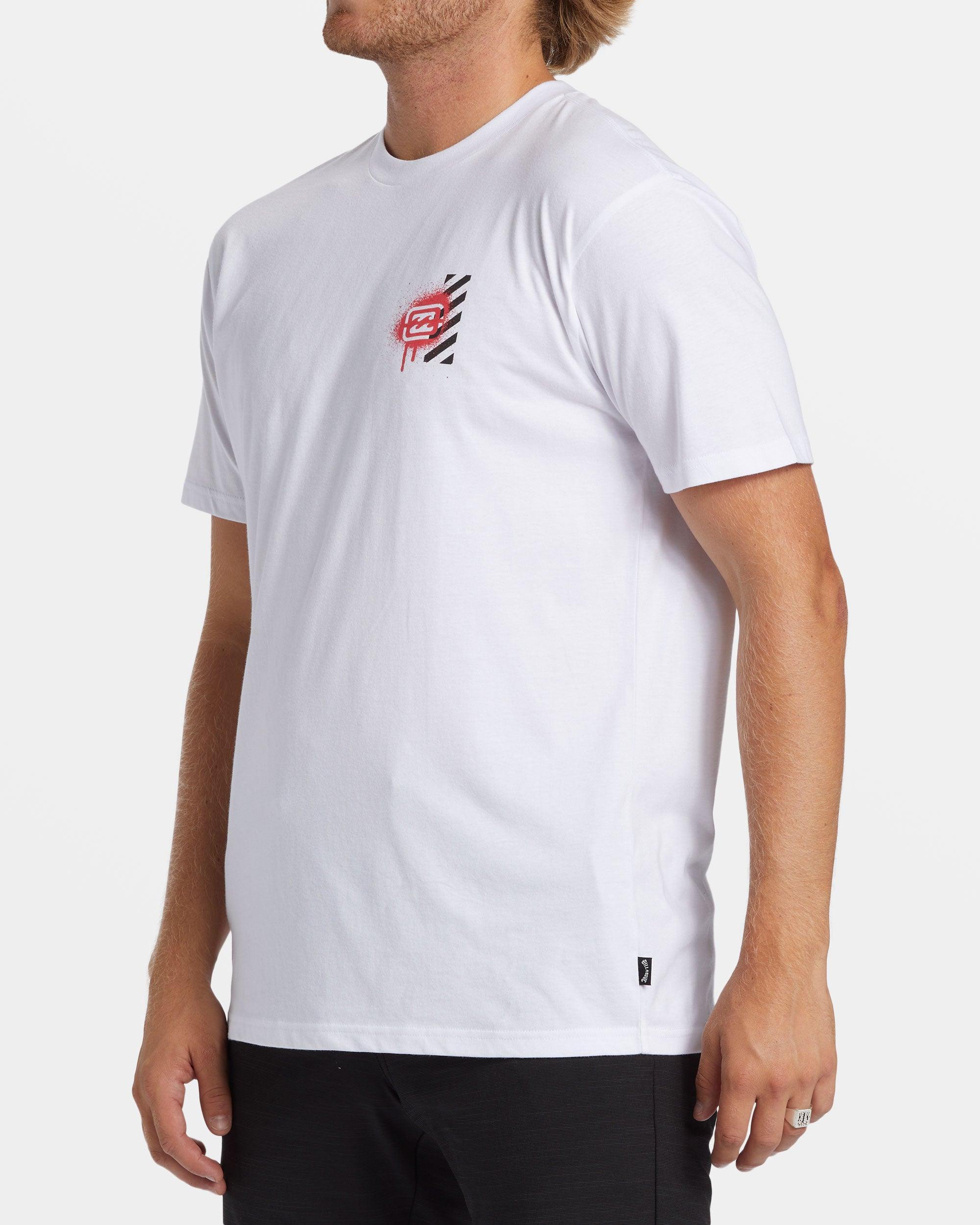 Segment T-Shirt - White Male Product Image