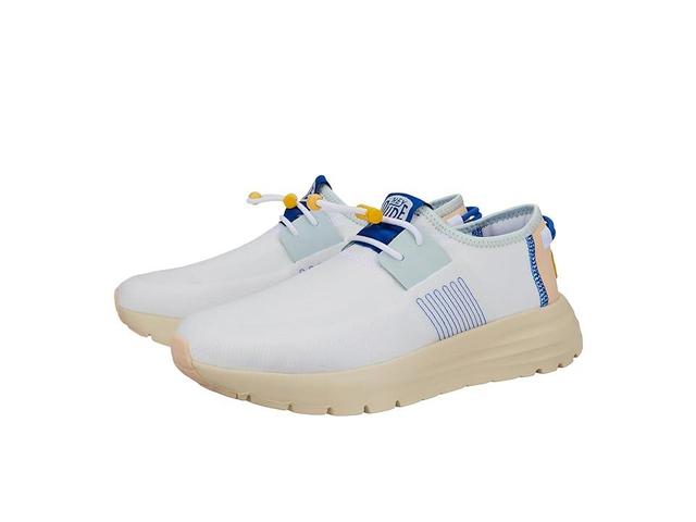 Hey Dude Sirocco Color-Block (White Women's Shoes Product Image