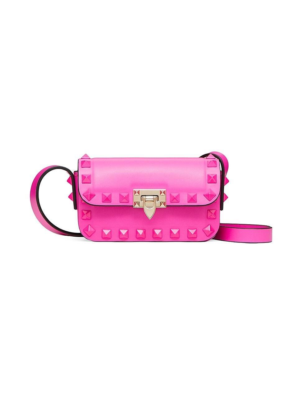 Womens Rockstud23 Smooth Calfskin Micro Shoulder Bag Product Image