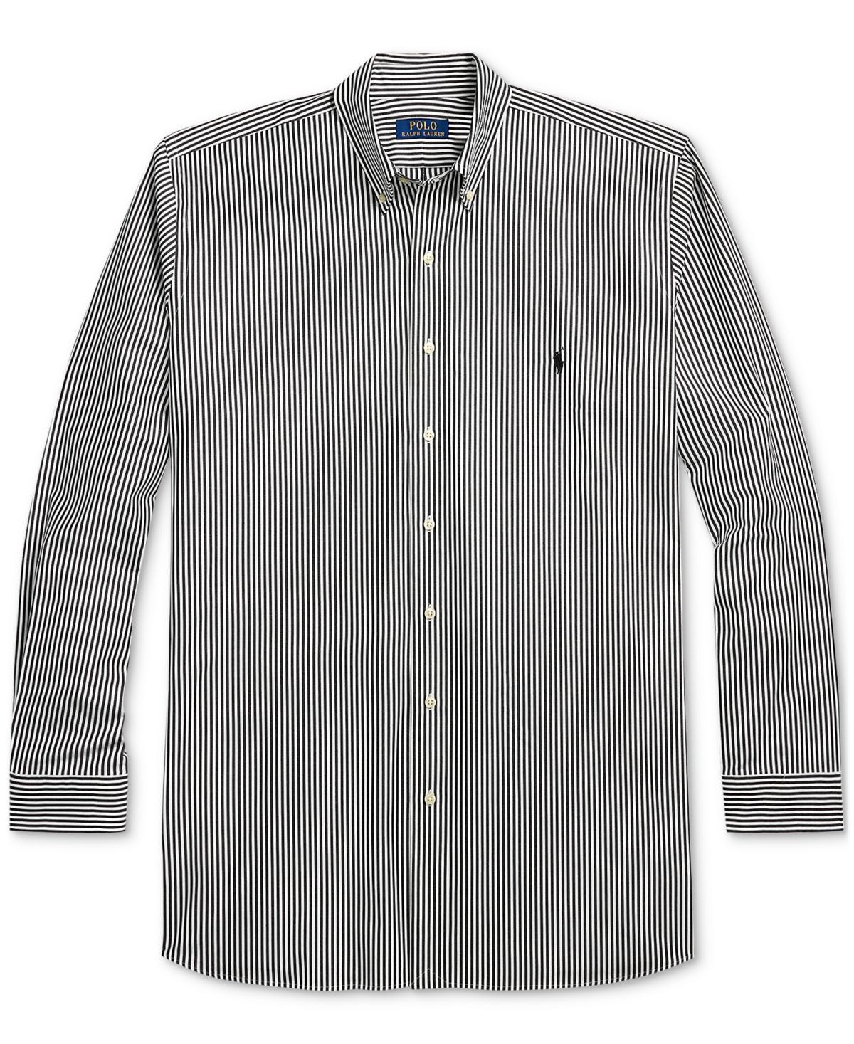 Polo Ralph Lauren Cotton Stretch Poplin Gingham Check Slim Fit Button Down Shirt Product Image