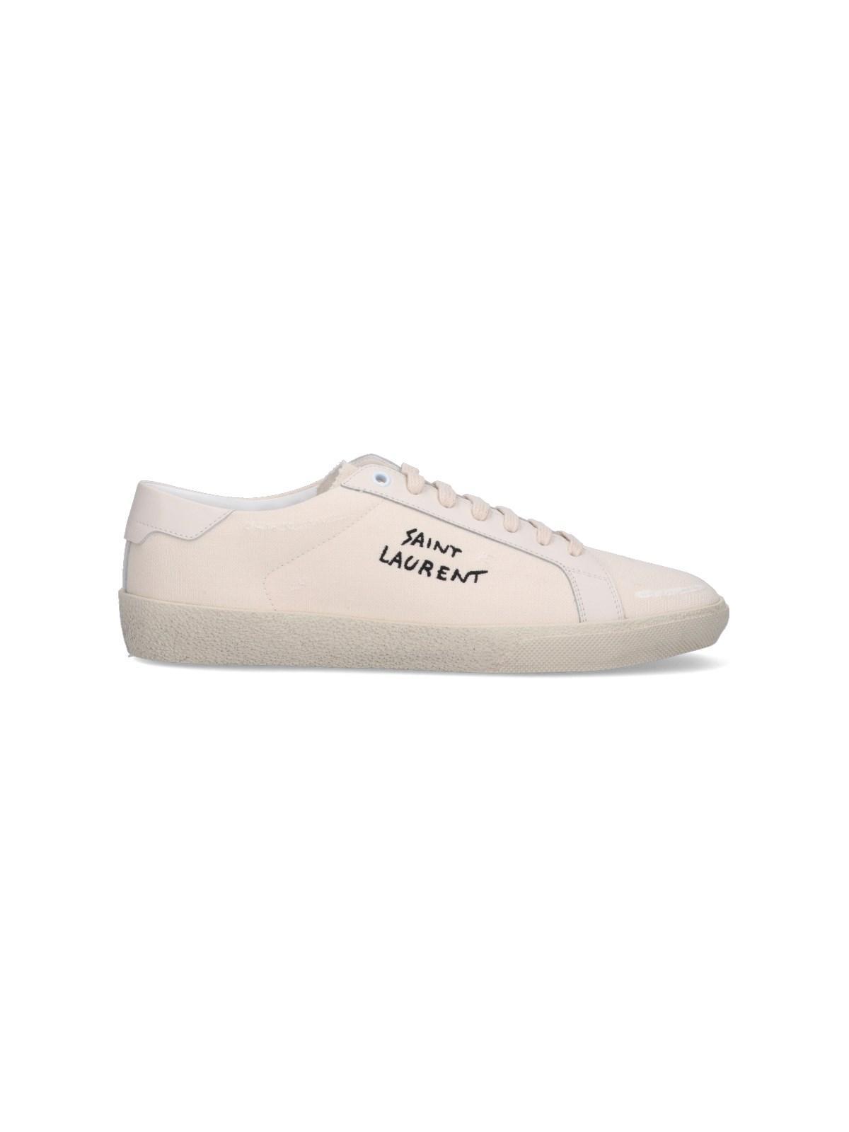 SAINT LAURENT 'court Classic Sl/06' Sneakers In White Product Image