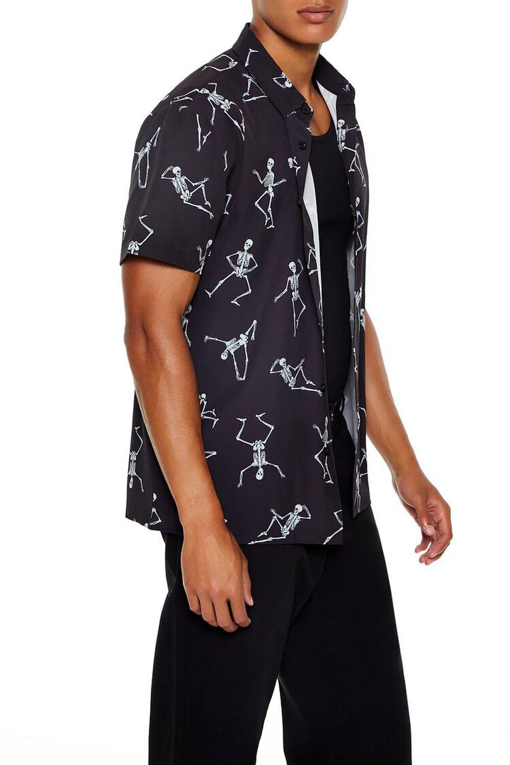 Dancing Skeleton Print Shirt | Forever 21 Product Image