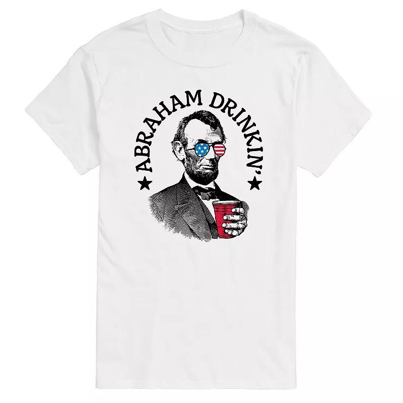 Mens Abraham Drinkin Graphic Tee Product Image