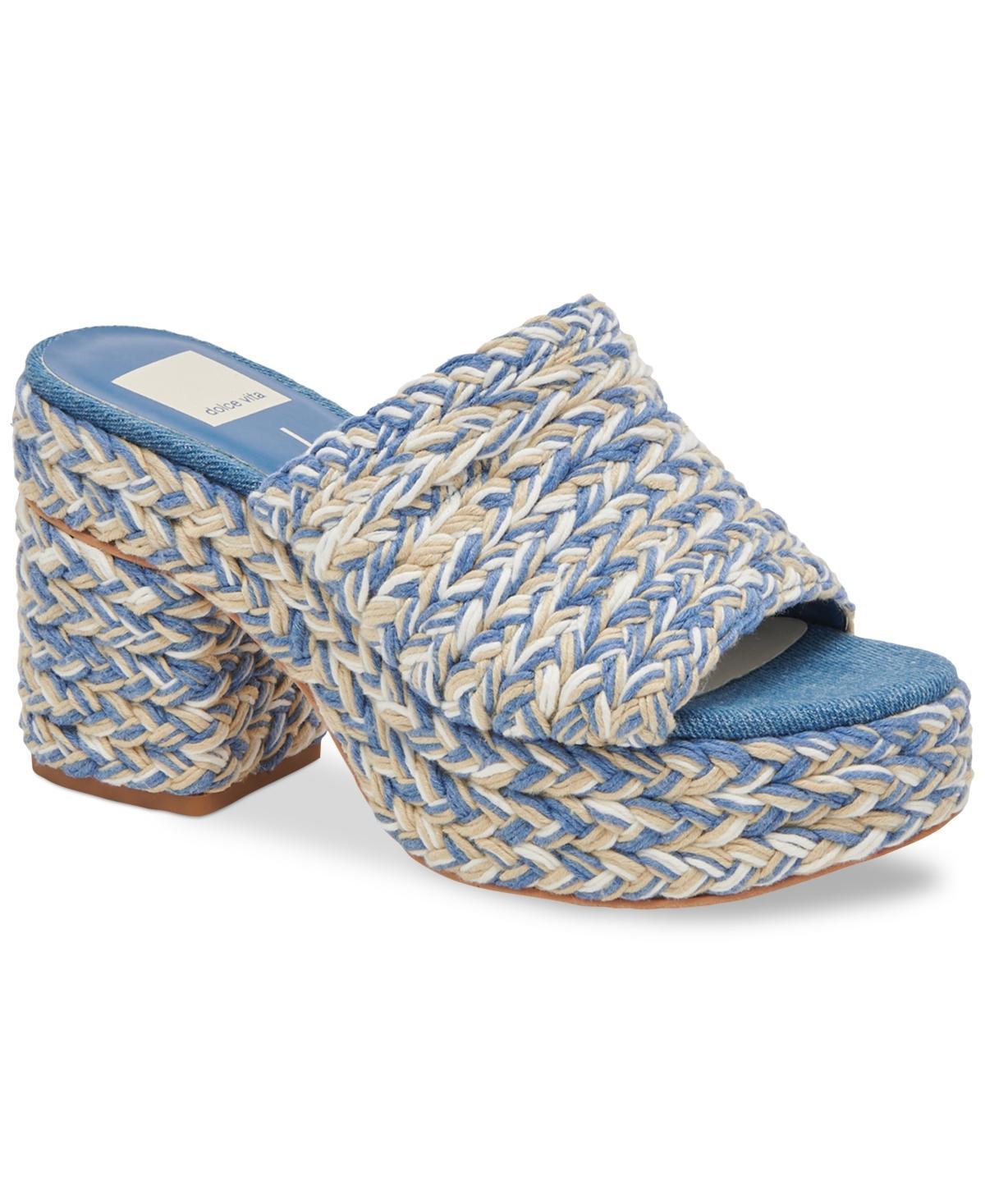 Dolce Vita Lady Platform Woven Sandals Product Image