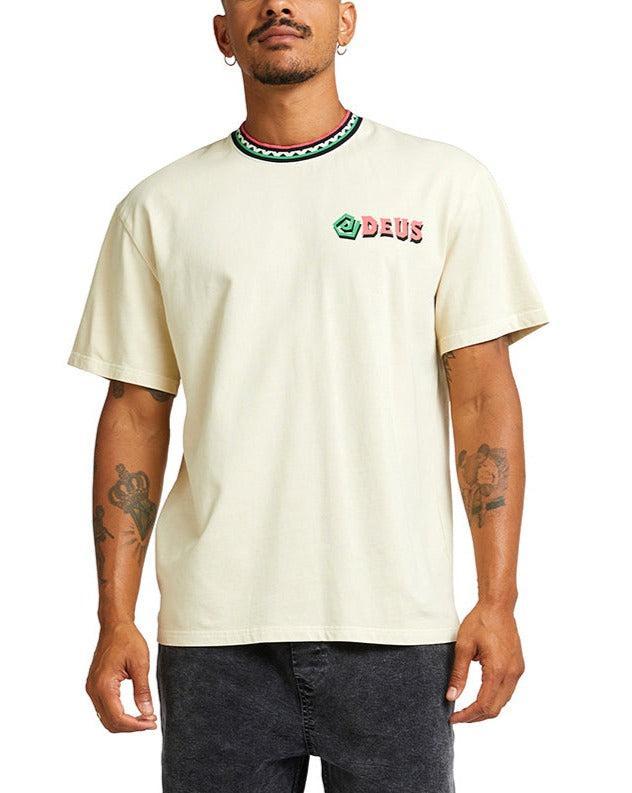 Splits Tee - Dirty White Product Image