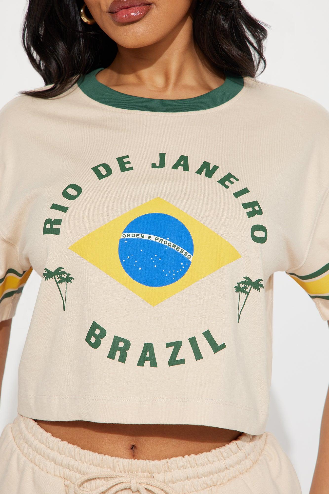 Brazil Vibes Short Set - Taupe/combo Product Image